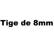 Fraise-tige de 8MM