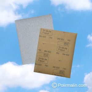 3M PAPIER ABRASIF FREE-CUT P80 - 1 FEUILLE 