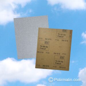 3M PAPIER ABRASIF FREE-CUT P100 - 1 FEUILLE 