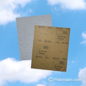 3M PAPIER ABRASIF FREE-CUT P320 - 1 FEUILLE 