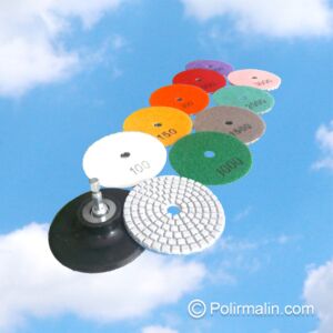 DIAMANT - KIT DE DISQUES DE POLISSAGE 