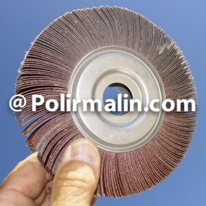 ROUE À LAMELLES DE TOILE ABRASIVE 150 x 25 x 25 MM